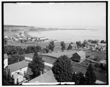 The Harbor, St. Ignace, Mich., c1906. Creator: Unknown.
