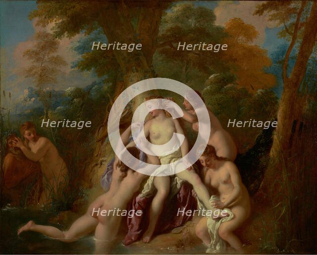 Diana and Her Nymphs Bathing, 1722-1724. Creator: Jean Francois de Troy.