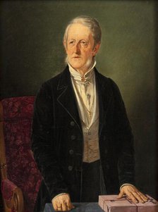 Industrialist and politician I.C. Drewsen, 1843. Creator: Jorgen Pedersen Roed.