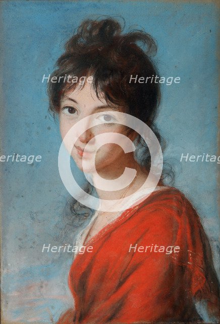 Portrait of Princess Teresa Czartoryska (1785-1868), 1800. Artist: Vigée-Lebrun, Marie Louise Elisabeth (1755-1842)