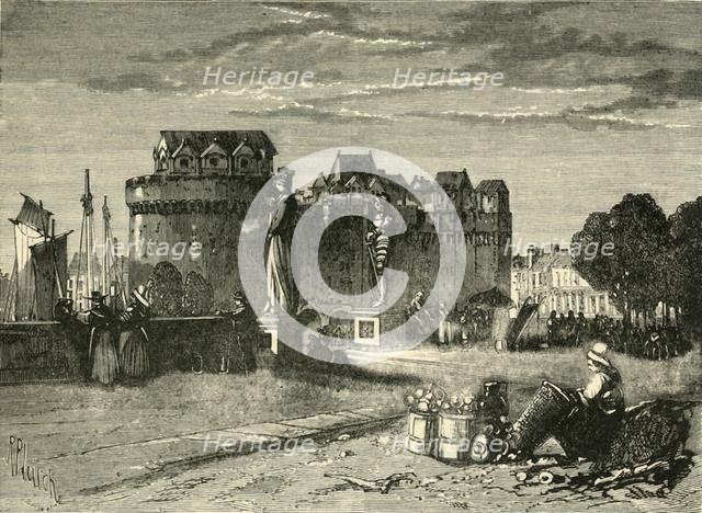 'View in Nantes', 1890. Creator: Unknown.