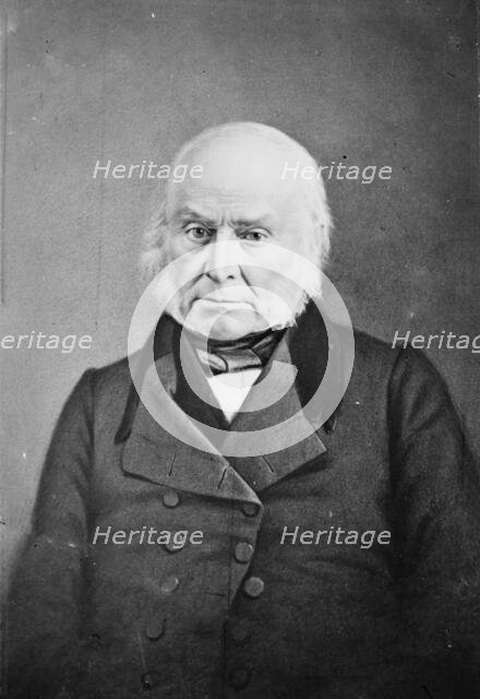 John Quincy Adams, between 1855 and 1865. Creator: Unknown.