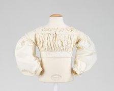 Bodice, American, 1837-40. Creator: Unknown.