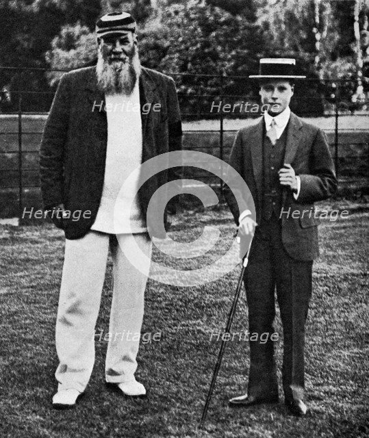 The Prince of Wales and WG Grace, 1911 (1951). Artist: Unknown