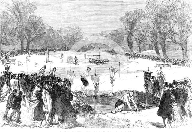 The Thames Rowing-Club athletic sports in Putney Park, 1869. Creator: Unknown.
