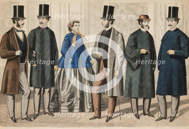 Gazette of Fashion, 1866. Creator: Unknown.