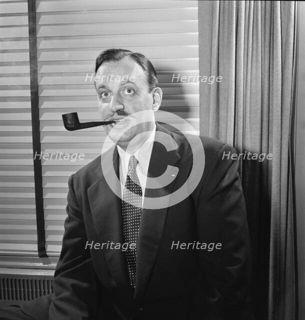 Portrait of Brick Fleagle, New York, N.Y., 1946. Creator: William Paul Gottlieb.