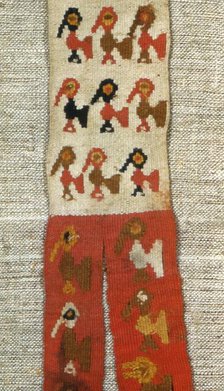 Fragment (Band), Peru, A.D. 1250/1532. Creator: Unknown.