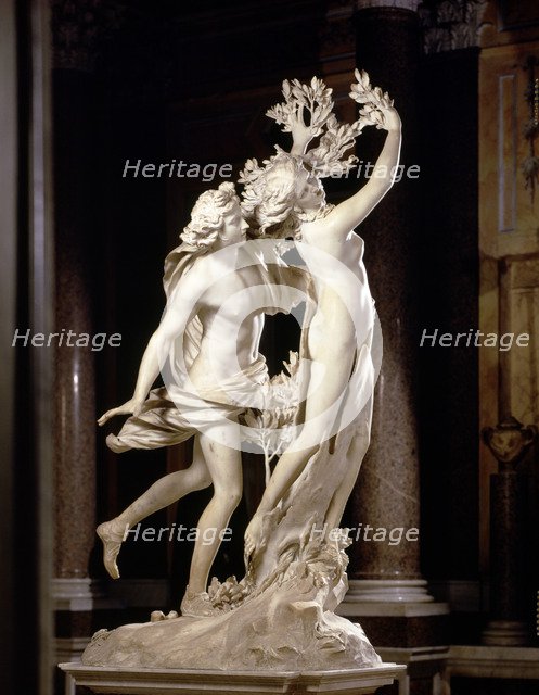 Apollo and Daphne', marble Sculpture by Gian Lorenzo Bernini.