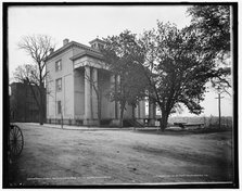 Confederate Museum (Jefferson Davis's house), Richmond, Va., c1901. Creator: William H. Jackson.