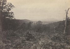 Mission Ridge Scene of Sherman's Attack, 1860s. Creator: George N. Barnard.