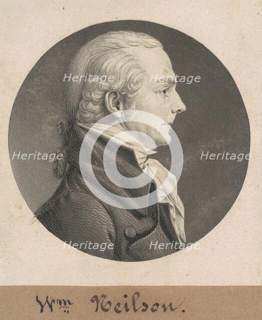 William Nelson, 1808. Creator: Charles Balthazar Julien Févret de Saint-Mémin.