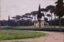 Villa Borghese in Rome, c1900. Creator: Aleksander Gierymski.