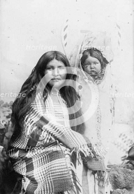 Indians, American - White River Ute Squaw, 1916. Creator: Harris & Ewing.
