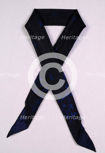 Cravat, American, ca. 1850. Creator: Unknown.