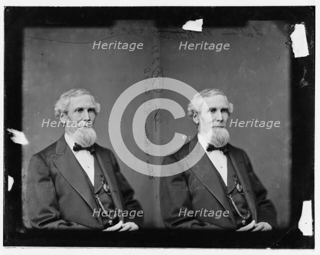 Latimer W. Ballou of Rhode Island, 1865-1880. Creator: Unknown.