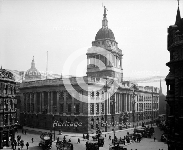 Central Criminal Court, Old Bailey, City of London, 1910. Artist: Bede
