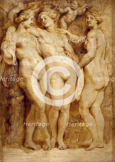 The Three Graces, ca 1620-1623. Creator: Rubens, Pieter Paul (1577-1640).