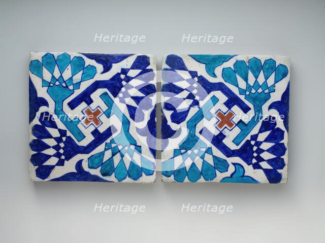 Tile, present-day Pakistan, late 15th century. Creator: Unknown.