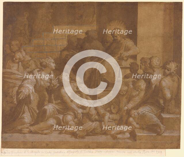 Suffer the Little Children to Come unto Me, n.d. Creator: Giambattista Tinti.