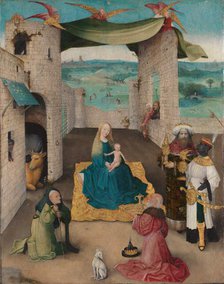 The Adoration of the Magi, c1475. Creator: Bosch; Hieronymus (c. 1450-1516).