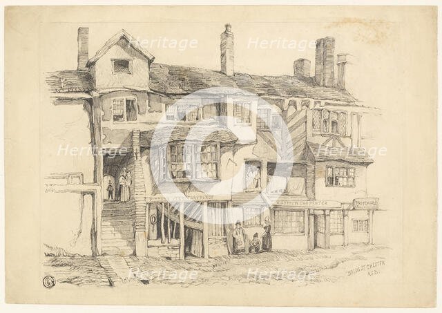 Bridge St. Chester, n.d. Creator: Alexander Stuart Boyd.