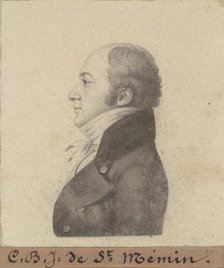Charles Balthazar Julien Févret de Saint-Mémin, 1799. Creator: Charles Balthazar Julien Févret de Saint-Mémin.