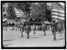 Parade On Pennsylvania Ave. Kan, between 1910 and 1921. Creator: Harris & Ewing.