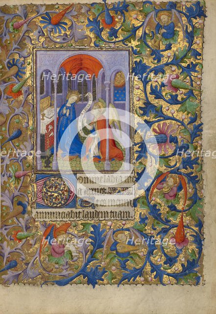 The Annunciation, about 1410. Creator: Unknown.