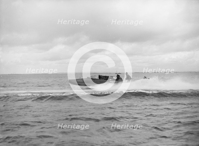 The French 400 hp hydroplane 'Despujols I', 1913. Creator: Kirk & Sons of Cowes.