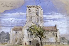 Shoreham Church, Kent, 1844. Artist: Sir John Gilbert