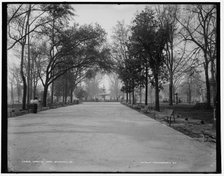 Forsythe i.e. Forsyth Park, Savannah, Ga., between 1890 and 1901. Creator: Unknown.