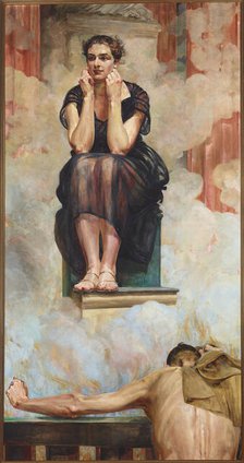 Pythia, 1917. Creator: Jacek Malczewski.