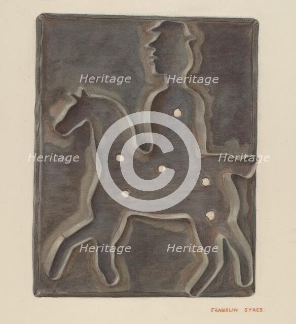 Cookie Cutter, 1935/1942. Creator: Franklyn Syres.