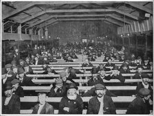 The 'Penny Sit-Up', Salvation Army shelter, Blackfriars, London, c1900 (1901). Artist: Unknown.