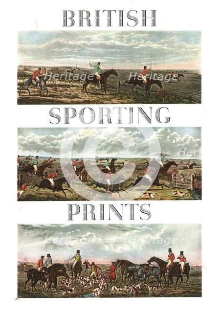 'British Sporting Prints', c1955. Creator: Unknown.