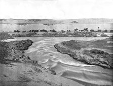 The first cataract of the Nile, Aswan, Egypt, 1895.  Creator: W & S Ltd.