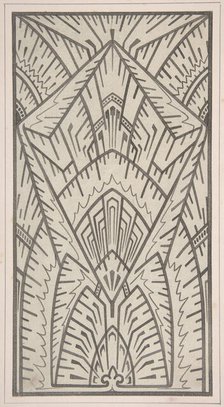 Design drawing, ca. 1883, based on earlier design. Creator: Christopher Dresser.