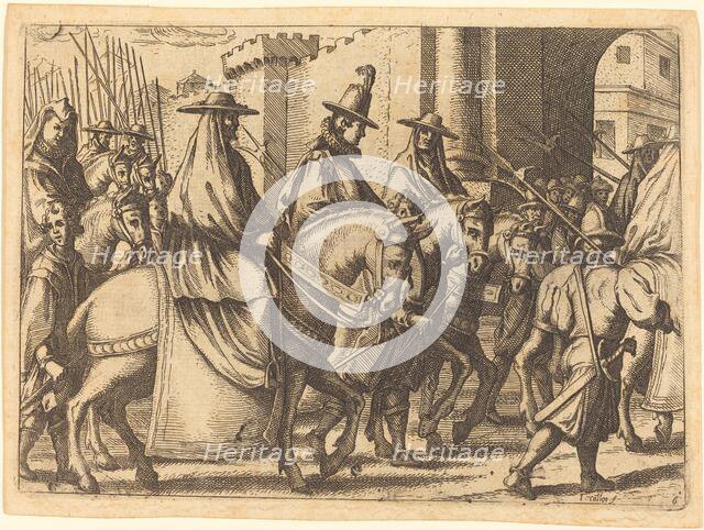 Entry into Ferrara, 1612. Creator: Jacques Callot.