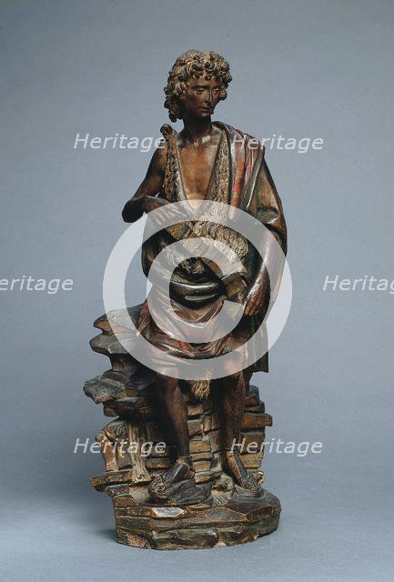 Saint John the Baptist, c. 1500-1525. Creator: Master of the Saint John Statuettes (Italian).