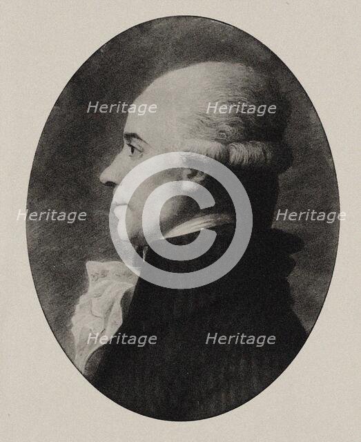 Portrait of the librettist and composer Nicolas-Étienne Framery (1745-1810). Creator: Anonymous.