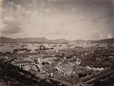 The Chinese town, West Point, Hong Kong, c1873. Creator: William Pryor Floyd.