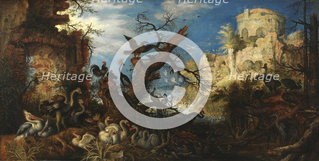 Lanscape with Birds, 1622.