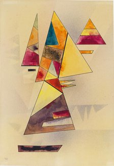 Peaceful, 1930. Creator: Kandinsky, Wassily Vasilyevich (1866-1944).