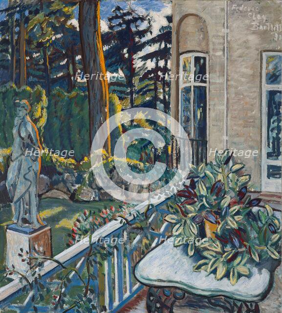 Terrace Garden, 1931. Creator: Frederic C. Bartlett.