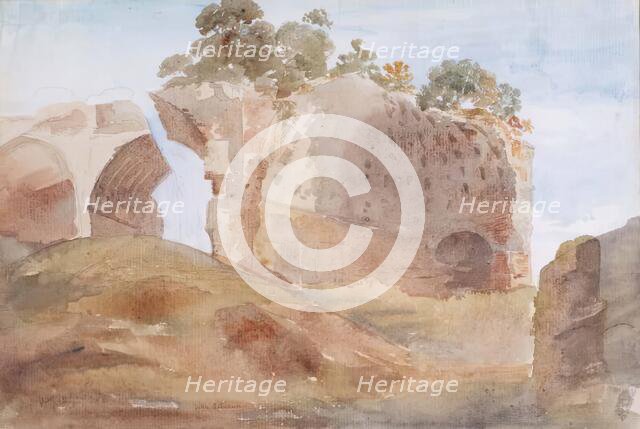 Villa Adriana, 1824. Creator: James William Giles.