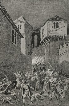 Iberian Peninsula. Al-Andalus. Sulayman al-Musta'in or Sulayman ibn al-Hakam (d. 1016), 1890. Creator: Joan Serra y Pausas.