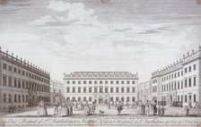 St Bartholomew's Hospital, London, 1752. Artist: Anon
