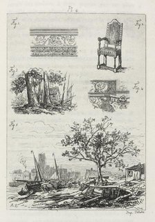 Traité de La Gravure a l’eau forte: Plate 4, 1866. Creator: Maxime Lalanne (French, 1827-1886); Cadar and Luquet.