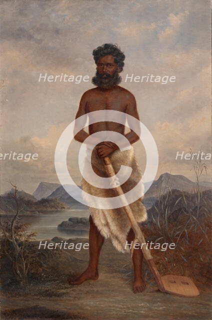 Australian Man, ca. 1893. Creator: Antonio Zeno Shindler.